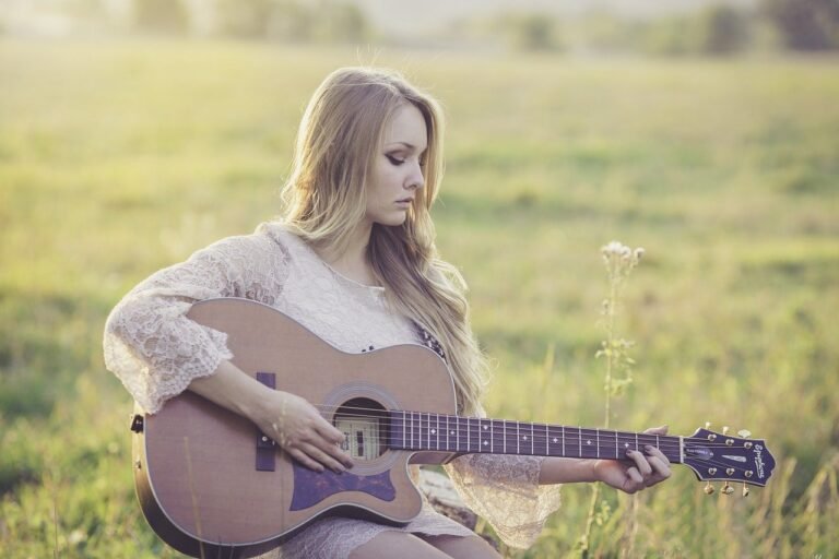 PLAYING THE GUITAR