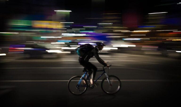 Cycle at Night
